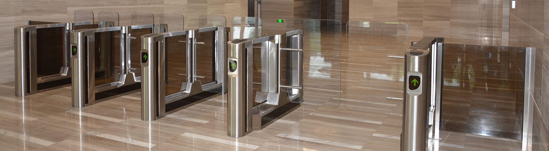 Swing Barrier Turnstile Gate Installation at Chinese Government
