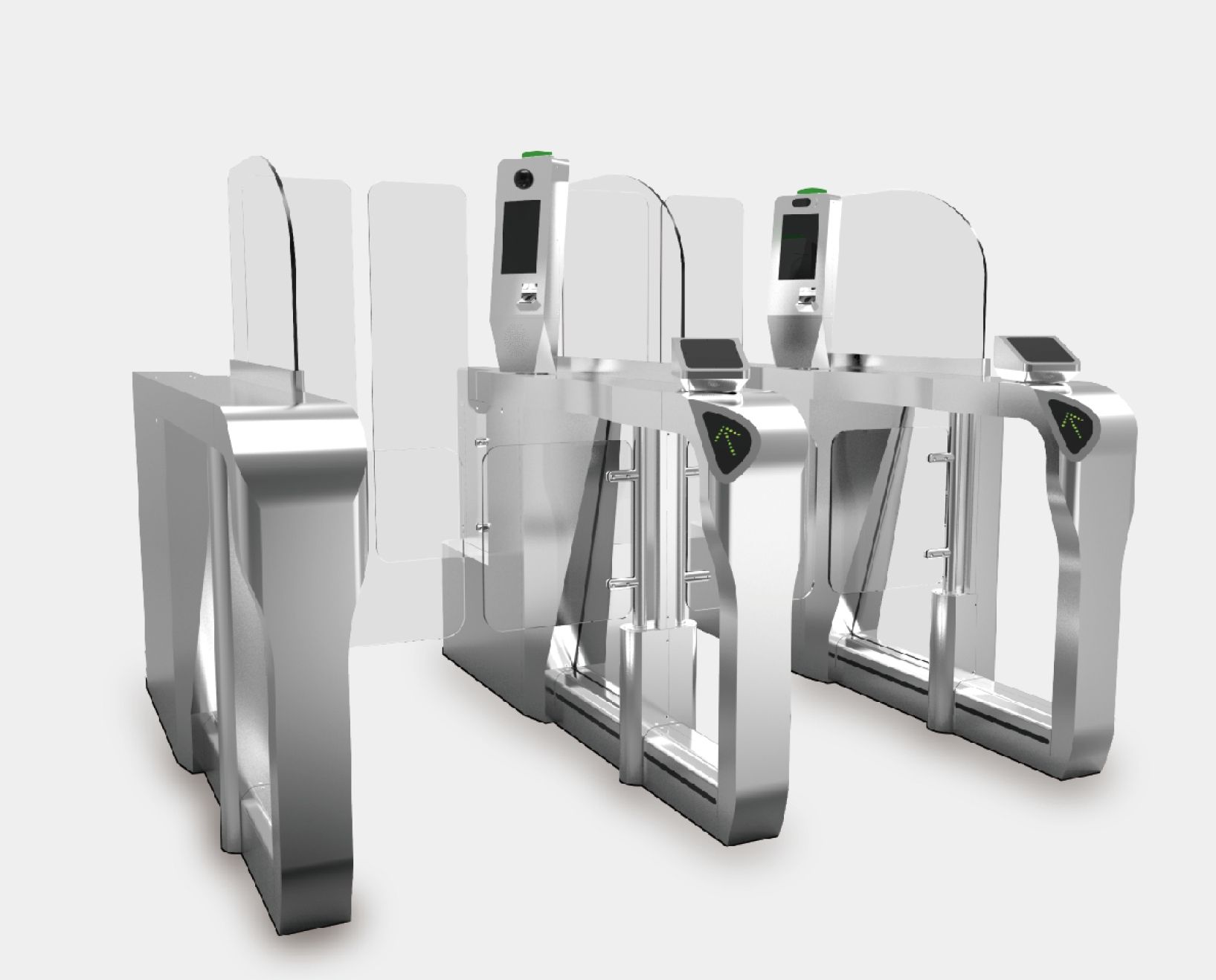 Airport Security Swing Turnstile E-Gate